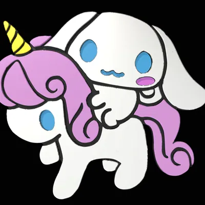 Pin badge hình Cinnamoroll dễ thương