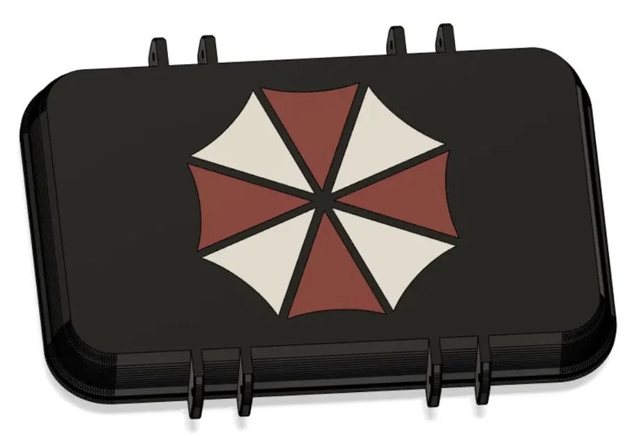 Hộp lưu trữ Bambu Labs với các nắp thương hiệu khác nhau - Image 2