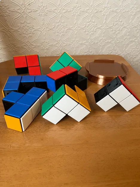 Khối xếp hình phong cách Rubik's cube - Image 3