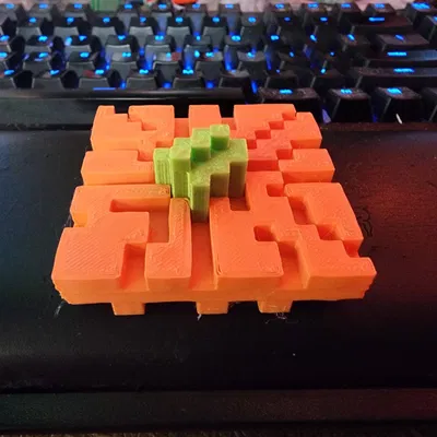 Nắp bí ngô Minecraft với bộ khuếch tán và chèn bổ sung