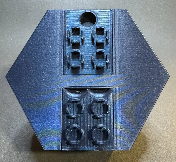 Giá đỡ điện thoại hình lục giác cho Cooler Master QUBE 500 - Image 2