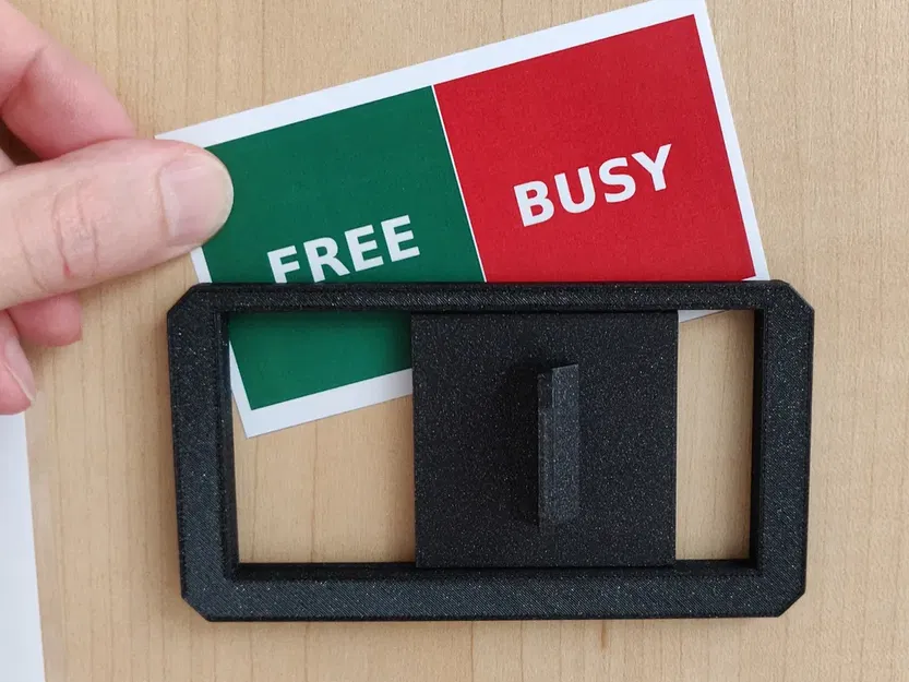 Biển chỉ dẫn cửa trượt đa năng (Chỉ báo Rảnh / Bận) - Image 1