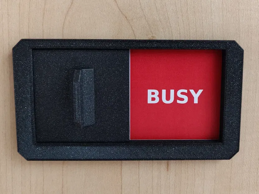 Biển chỉ dẫn cửa trượt đa năng (Chỉ báo Rảnh / Bận) - Image 3