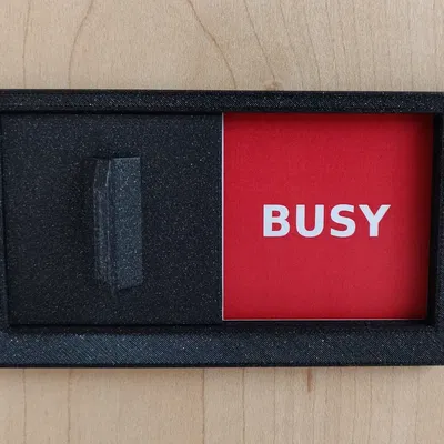 Biển chỉ dẫn cửa trượt đa năng (Chỉ báo Rảnh / Bận)