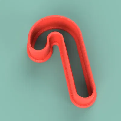 Cutter bánh quy kẹo que cho Giáng Sinh