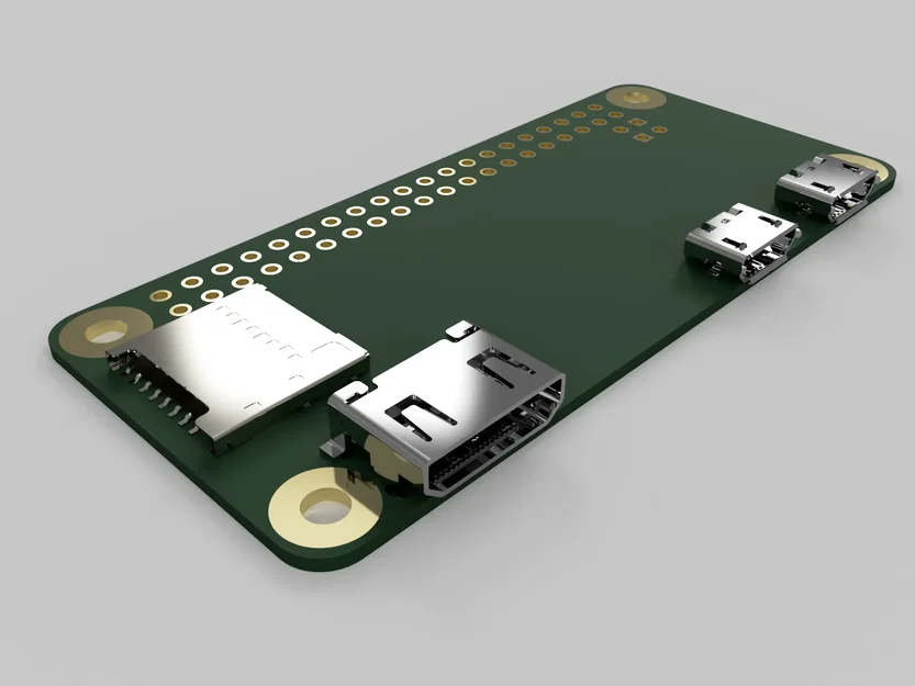 Mô hình Raspberry Pi Zero cho dự án điện tử - Image 1