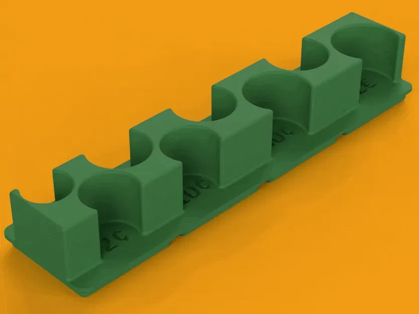 Giá đỡ / phân loại đồng euro Gridfinity - Image 1