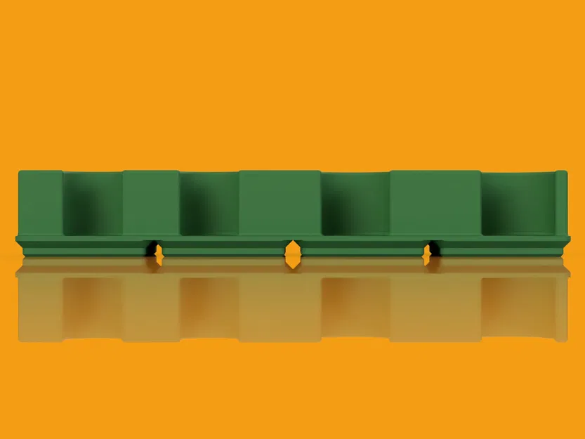 Giá đỡ / phân loại đồng euro Gridfinity - Image 4