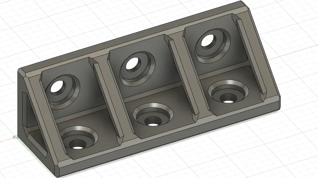 Giá đỡ góc đơn giản với kết nối chắc chắn - Image 1