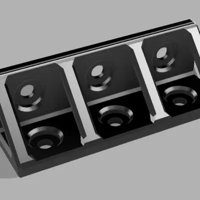 Giá đỡ góc đơn giản với kết nối chắc chắn