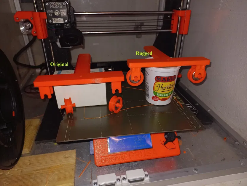 Giá đỡ cuộn chắc chắn với vòng bi lớn - Image 1