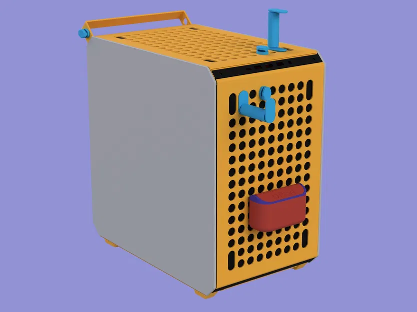 Thùng rác nhỏ Cooler Master Qube 500 cho bàn làm việc - Image 2