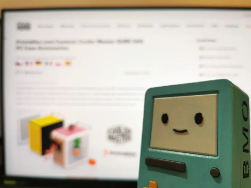 Bảng trang trí BMO cho thùng máy Qube 500 - Image 2