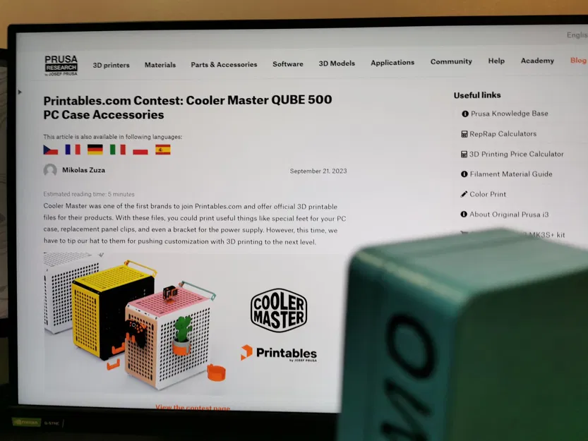 Bảng trang trí BMO cho thùng máy Qube 500 - Image 3