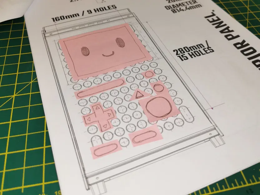 Bảng trang trí BMO cho thùng máy Qube 500 - Image 4