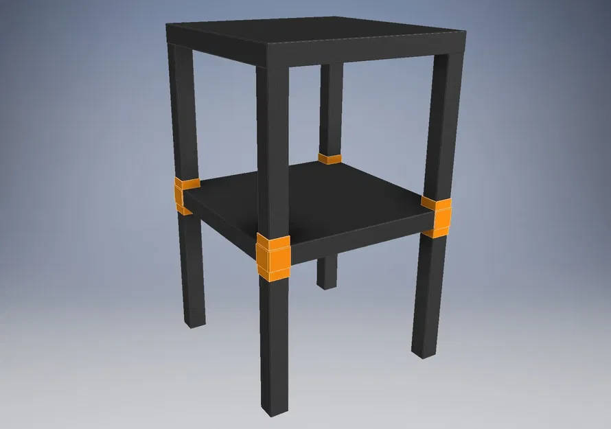 Giá đỡ cải tiến cho bàn Lack của IKEA - Image 1