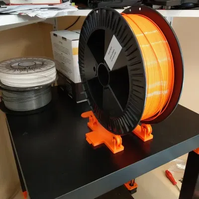 Giá đỡ cuộn filament lớn với bạc đạn