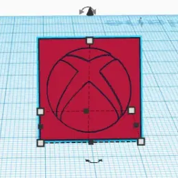 Con dấu mực biểu tượng Xbox cho máy in 3D