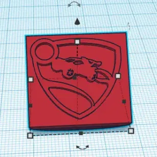 Con dấu mực Rocket League cho máy in 3D