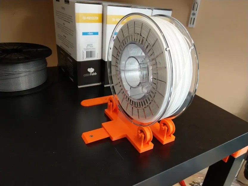 Giá đỡ cuộn filament lớn với bạc đạn - Image 2