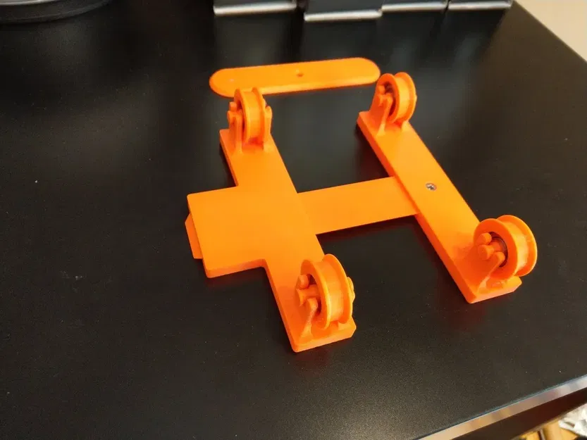 Giá đỡ cuộn filament lớn với bạc đạn - Image 3