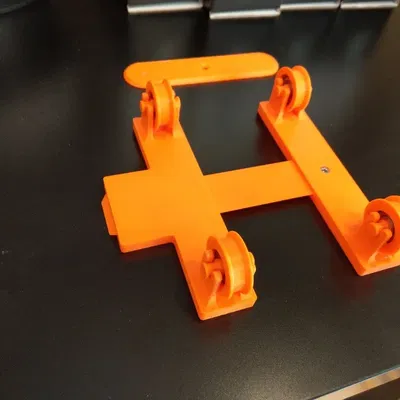 Giá đỡ cuộn filament lớn với bạc đạn