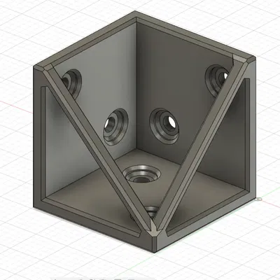 Giá đỡ góc đơn giản cho các dự án chế tạo