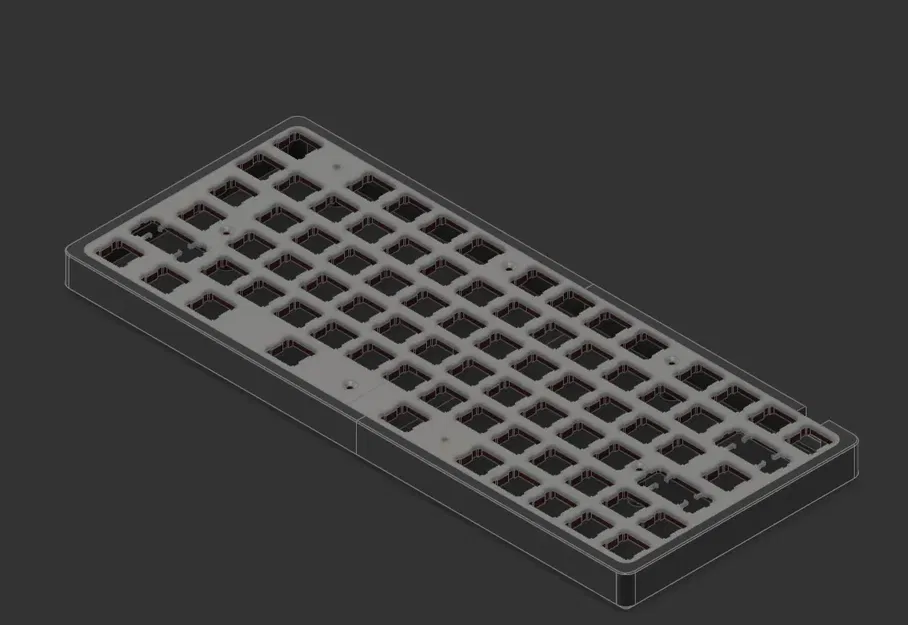 Bàn phím in 3D ShiruWakaru cho người đam mê công nghệ - Image 1