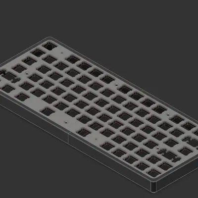 Bàn phím in 3D ShiruWakaru cho người đam mê công nghệ