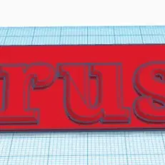 Con dấu mực Prusa cho máy in 3D