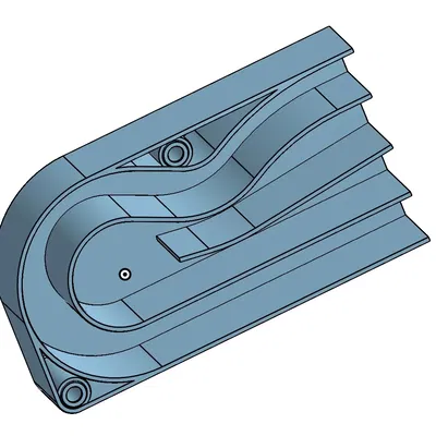 Nắp quạt nguồn Ender 3 - Thiết kế tinh tế, không cần hỗ trợ