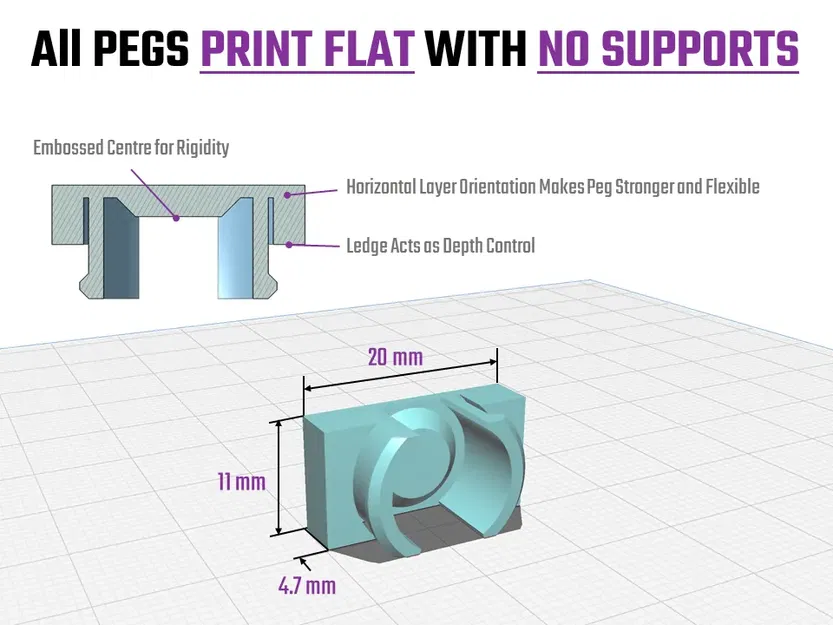 Giá đỡ peg tối ưu cho Cooler Master QUBE 500 - Image 3