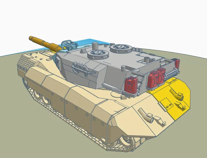 Xe tăng báo đốm với nòng súng di động và tính năng mở rộng - Image 1