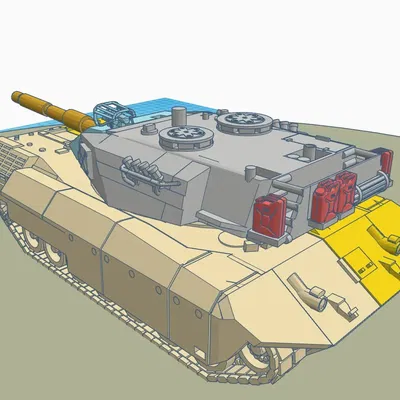 Xe tăng báo đốm với nòng súng di động và tính năng mở rộng