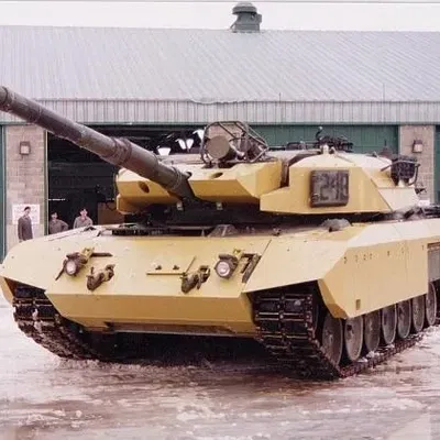 Xe tăng Leopard C1 Canada với bộ giáp MEXAS