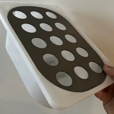 Nắp thủy canh IKEA Trofast cho 15 pod Aerogarden