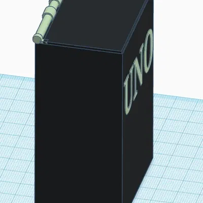 Hộp đựng bài UNO thiết kế đơn giản