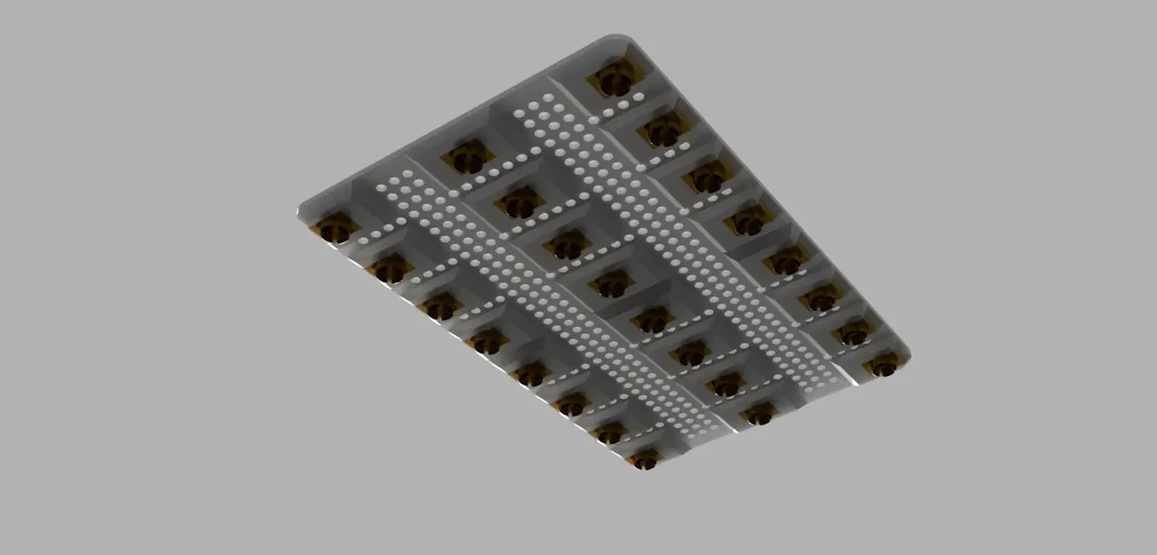 Bảng gạch cho thùng máy Cooler Master QUBE500 tương thích LEGO - Image 3