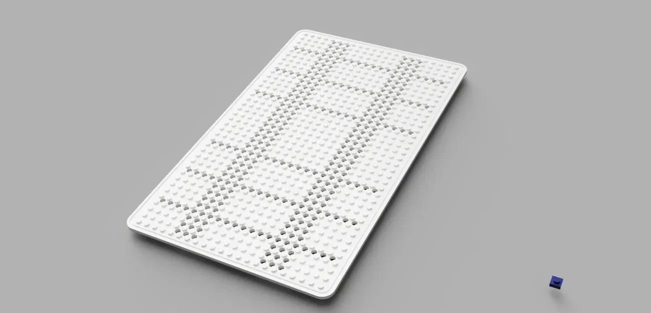 Bảng gạch cho thùng máy Cooler Master QUBE500 tương thích LEGO - Image 4