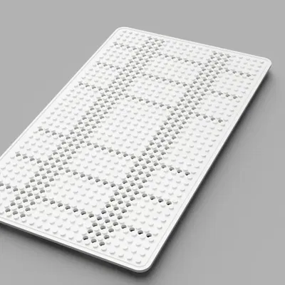 Bảng gạch cho thùng máy Cooler Master QUBE500 tương thích LEGO