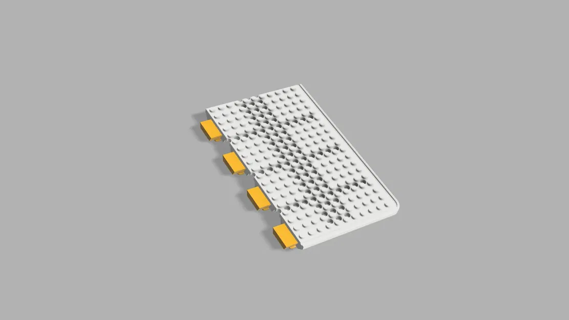 Bảng gạch cho thùng máy Cooler Master QUBE500 tương thích LEGO - Image 5