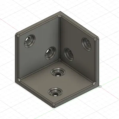 Giá đỡ góc và hồ sơ đơn giản cho dự án DIY