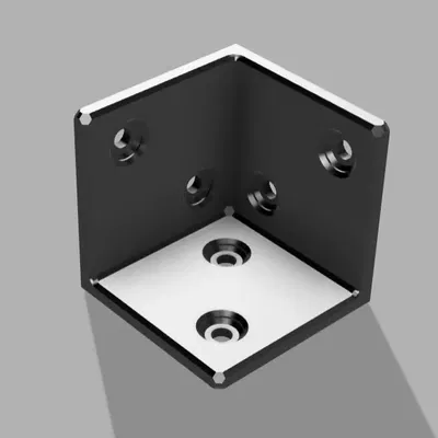 Giá đỡ góc và hồ sơ đơn giản cho dự án DIY