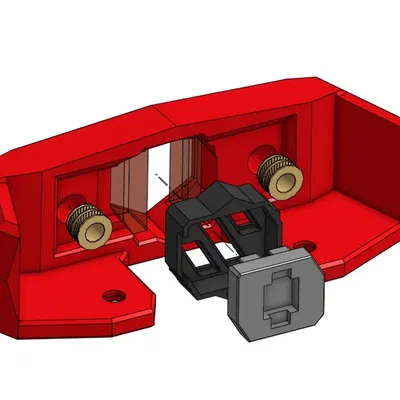 Bumper Stealth Kirigami V0 cho bộ LDO với đèn LED