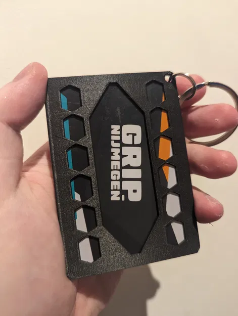 Giá đỡ thẻ tín dụng đơn cho móc chìa khóa - Image 1