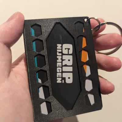 Giá đỡ thẻ tín dụng đơn cho móc chìa khóa