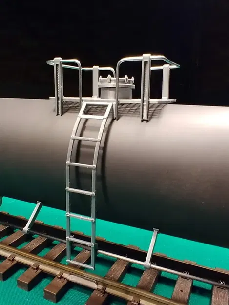 Xe bồn một khối cho đường ray vườn tỷ lệ 1:29 - Image 3