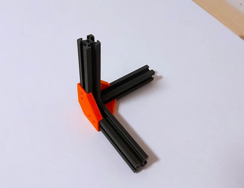Giá đỡ góc 3 chiều cho profile nhôm 2020 - Image 3