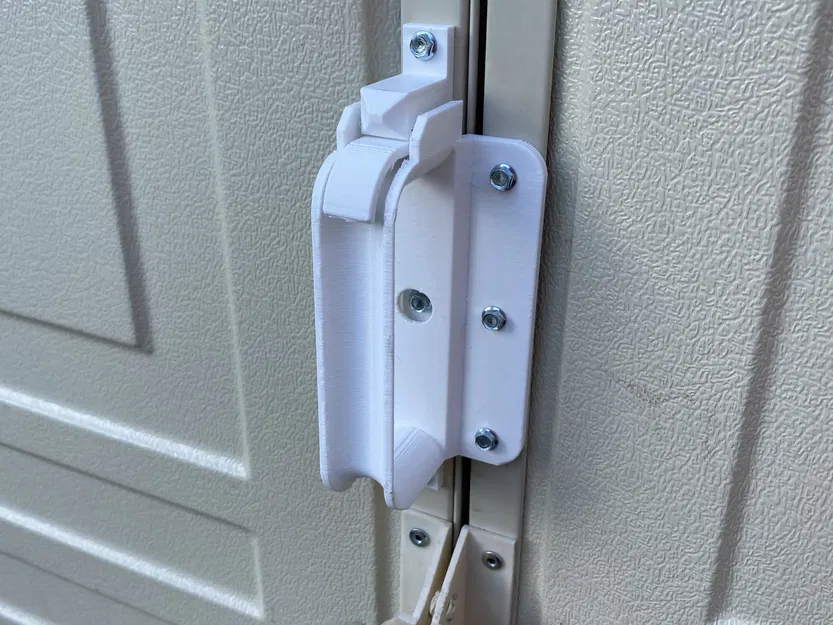 Khóa cửa tay cầm ngón cái cho cửa nhà kho nhỏ - Image 2