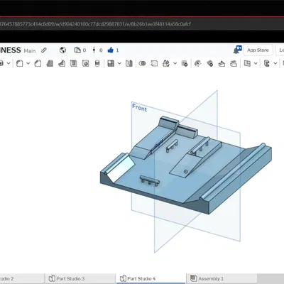Công viên fingerboard thú vị để giải trí